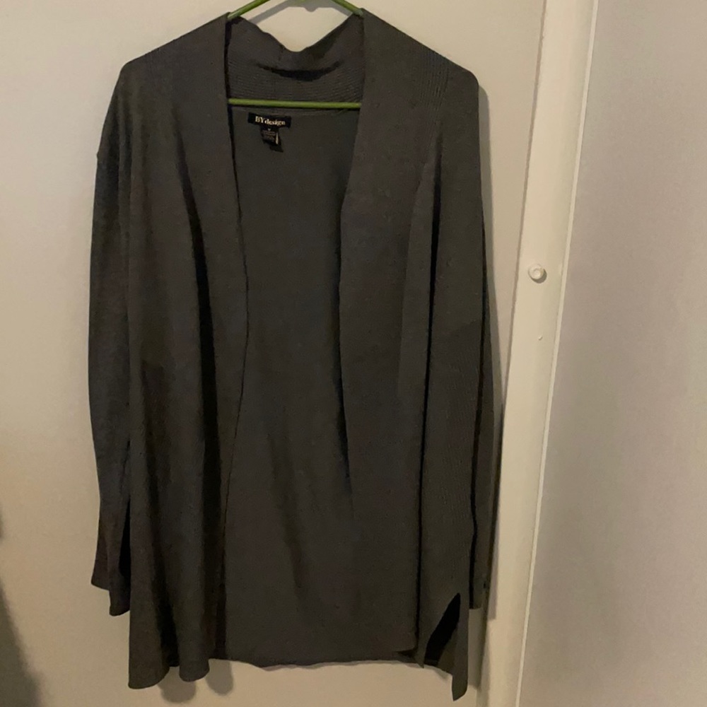 Grey cardigan